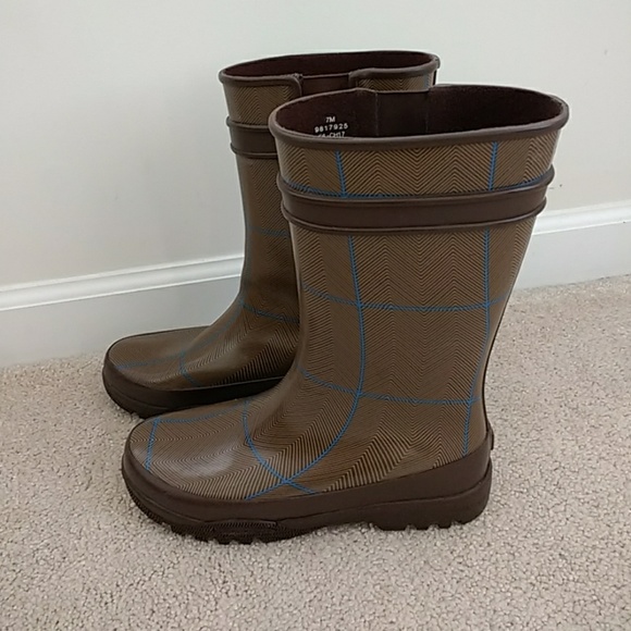 Sperry Shoes - Sperry waterproof boots rain brown plaid snow